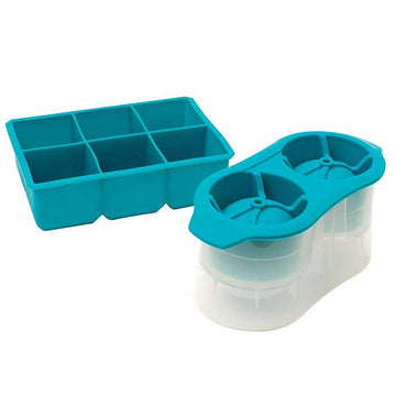 2-Piece Set: Ice Block and Ice Ball Maker